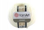 YARNART Jeans Fonal 50g/160m c. 03 ekrü krémszínű (epasma)