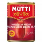 MUTTI San Marzano paradicsom 400g Mutti Dop pelati egész hámozott olasz pizza (8005110060083)