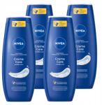 Nivea Creme Care Krémes tusfürdő szett Nivea illattal 4x500ml (4x 83627 dla kobiet)