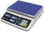 CAS PR2-15L árszámító kereskedelmi mérleg, 15 kg-ig / 2 g / 5 g, hitelesített