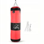  Boxzsák Üres Lógó 100 cm Töltött Karate Ütés (TJ06843-05)