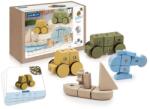 Guidecraft Snap Block Vehicles, blocuri de constructie din lemn, 32 piese (G2062)