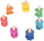 TickiT Nuts & Bolts, set suruburi si piulite din lemn, 14 piese (TIK-74001)