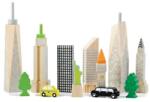 Wonderworld Glow City, cladiri fosforescente din lemn, Wonderworld (WW-2517)