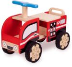 Wonderworld Masina de pompieri din lemn fara pedale, Wonderworld (WW-1560)
