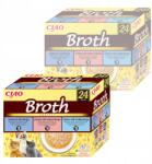Inaba Foods Cat Ciao Broth 48x40g Kiegészítő Macskaeledel Húsleves Ízkeverék - allegro - 20 525 Ft
