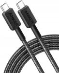 Anker kábel 322 Usb-c Usb-c 0.9m fekete 1 db (A81F5G11)