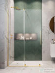 Radaway Furo Walk-in zuhanyfal 160B balos, arany 10106838-09-01L+10110794-01-01 (10106838-09-01L_10110794-01-01)
