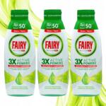 Fairy Mosogatógép gél szett 3 db 900 ml Platinum 3x Active Power 150 mosogatás (FAIR PLATINUM ŻEL 3x 900ML)
