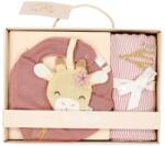 Little Dutch Set cadou din bumbac organic pentru bebelusi - Flamingo Roz - Little Dutch