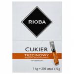 Rioba Nádcukor tasak (200db x 5g) Rioba Édesítőszer tasakban 1kg (CUKIER TRZCINOWY saszetki (200szt x 5g))