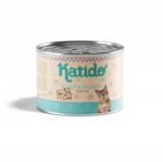 Katido Premium Konzerv Nedves macskaeledel Cat Adult Borjú Nyúl 200g