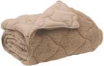 Pure Line Home Лятна шерпа олекотена завивка Teddy Breeze, в цвят таупе