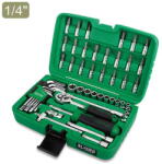 TOPTUL Trusa tubulare 1 4 (51 piese) (MT-10428384) Trusa unelte