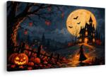 Dovido Tablou casă bântuită sub luna plină - 90x60