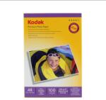 Kodak Pachet 100 coli hartie foto kodak premium 10x15 cm 230g (ALB-KOD230100)
