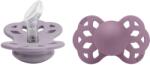 BIBS Infinity suzete anatomice din silicon 2buc - mărimea 1 Variantă: Fossil Grey / Mauve