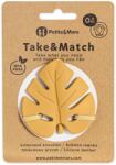PETITEMARS PETITE&MARS Jucărie de dentiție din silicon TAKE&MATCH 0m+ Variantă: Intense ochre