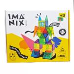 IMANIX Joc Magnetic De Construcție Classic - 100 Bucăți Jucarii de constructii magnetice