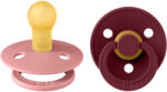 BIBS Suzete BIBS Colour din cauciuc natural 2buc - mărimea 1 Variantă: Dusty Pink / Elderberry