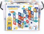 Ludi Set de construcție magnetic traseu cu bile 80 piese