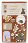 FILIBABBA Autocolante Reutilizabile Filibabba - Wonder Winter - Forest Friends
