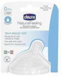 Chicco Natural Feeling suzetă de schimb pentru biberon 0m+