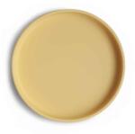Mushie FARFURIE SILICONICĂ MUSHIE Variantă: Daffodil/mushie - daffodil Set pentru masa bebelusi