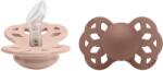 BIBS Infinity suzete anatomice din silicon 2buc - mărimea 1 Variantă: BLUSH / WOODCHUCK