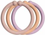 BIBS Inele BIBS Loops 12 buc Variantă: Blush / Peach / Dusky Lilac