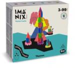 IMANIX Joc Magnetic De Construcție Rocket Castle - 64 Piese Jucarii de constructii magnetice
