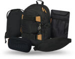 Baagl Set 5 Skate Darkness: rucsac, penar, săculeț, borsetă, husă pentru laptop