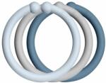 BIBS Inele BIBS Loops 12 buc Variantă: Baby Blue / Cloud / Petrol