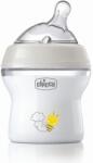 Chicco Sticlă pentru bebeluși anticolici din sticlă Natural Feeling 150 ml 0m+ Variantă: Gri