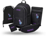 Baagl Set 5 Core Fortnite Llama: rucsac, săculeț, borsetă, husă pentru laptop, portofel GRS