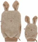 BIBS Mănuși de baie BIBS Kangaroo din bumbac BIO Variantă: Vanilla
