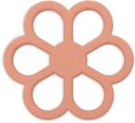 JOLLEIN Jucărie de dentiție silicon Flowers Coral Rose