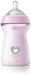 Chicco Biberon anticolici Natural Feeling 330 ml 6m+ Variantă: Roz