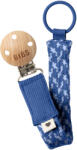BIBS Paci Braid clemă pentru suzetă Variantă: Cornflower / Dusty Blue