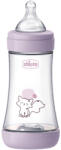 Chicco Biberon anticolic Perfect5 240 ml pentru fete debit mediu 2m+