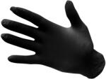 Portwest A925 / Mănuși de nitril de unică folosință, fără pudră, pachet de 100 bucăți - negre, mărimea S (A925BKRS)