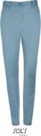 SOL'S JARED / Pantaloni elastici din satin pentru femei - albastru închis cremos 42 M 42 (252918w0054)