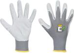 CERVA Mănuși CERVA ECO fără cusături, latex - gri/alb 9 (0108033100090)