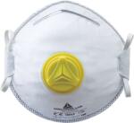 Delta Plus Mască de protecție respiratorie DELTA M1200V / FFP2, cu valvă, pachet de 10 bucăți - albă, reglabilă (M1200VC)