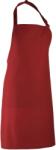 Premier PR 150 / Șorț cu bavete - vișiniu Universal (39015037099)