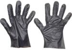 CERVA Mănuși de unică folosință din elastomer termoplastic, fără pudră, CERVA CHICK TPE (100 buc/pachet) - negru XL (0109008860100)