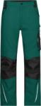 Daiber JN 832 / Pantaloni de lucru bărbătești, crop - verde închis/negru 62 (02832X830o7)