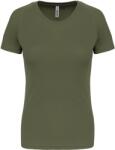 PROACT PROACT. PA439 / Tricou funcțional cu mânecă scurtă pentru femei - verde măsliniu S (20P439a1401)