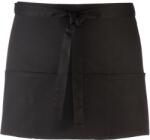 Premier PR 155 / Șorț scurt cu buzunar - negru Universal (39015500299)