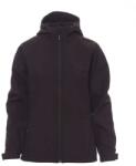 PAYPER GALE LADY 001045-0355 / Jachetă softshell pentru femei cu glugă - neagră L (001045035514000L)